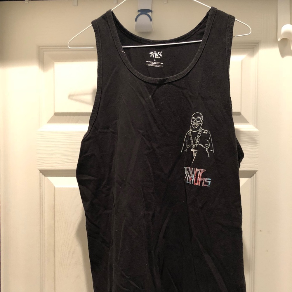 Trump drums Shaka tank top